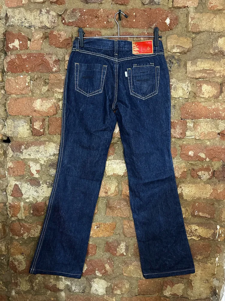 Calça  jeans M Officer feminina 36