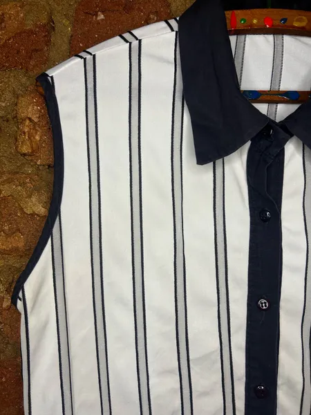 Camisa Regata Cortelle Listrada Estilo Alfaiataria 38