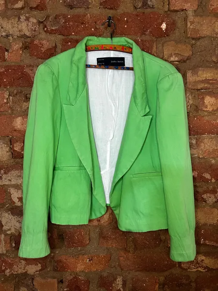 Blazer Zara Verde