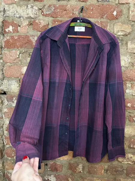 Camisa Xadrez Vintage Ellus Originals Manga Longa G