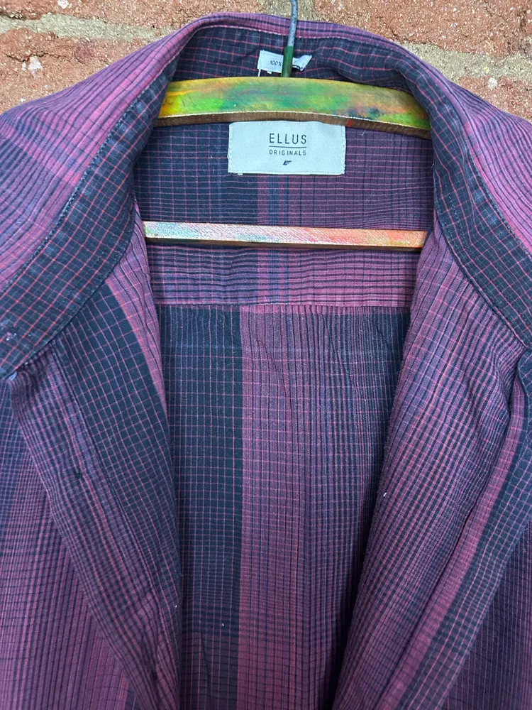 Camisa Xadrez Vintage Ellus Originals Manga Longa G
