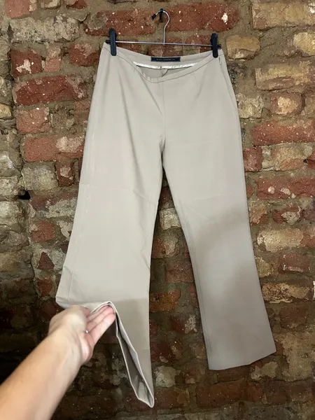 Calça Alfaiataria Midi Bege Ellus Industry Co 42
