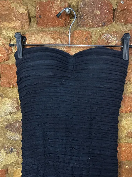 Vestido Tubinho Preto Curto Tomara que Caia Clock House
