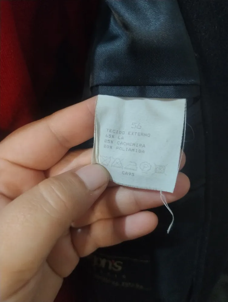 Blazer lã batida importado
