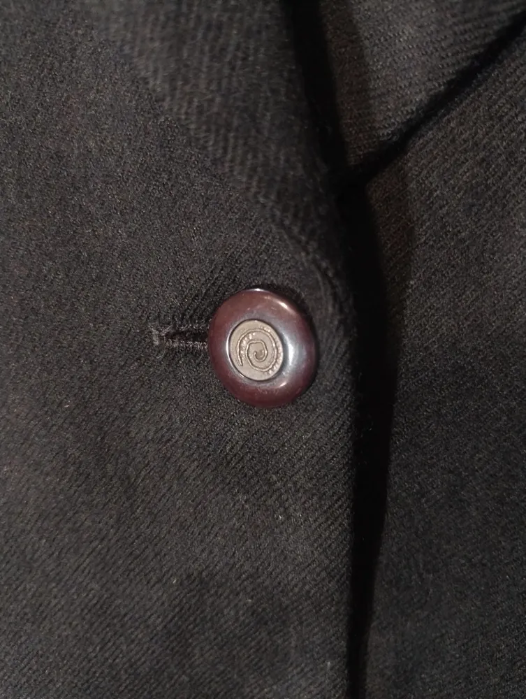 Balzer lã batida, vintage GG