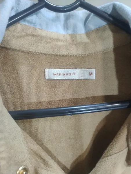 Camisa em suede Maria filó