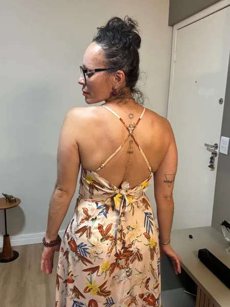 Conjunto Top e Saia Pareô