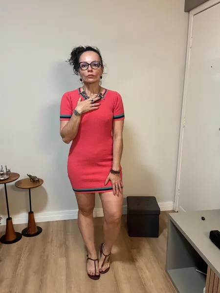 Vestido Curto Tricô