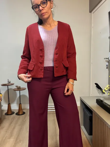 Blazer curto