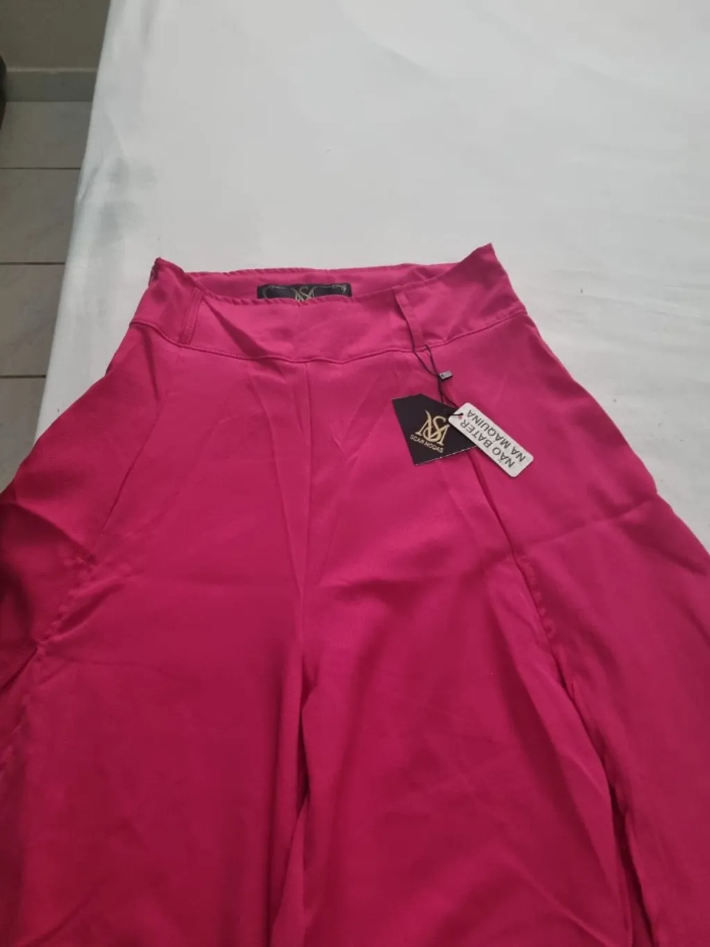 calça pantalona rosa pink