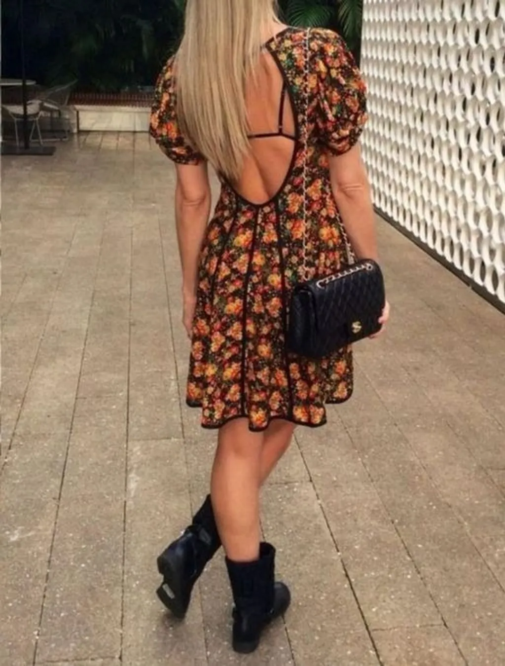 vestido farm floral p