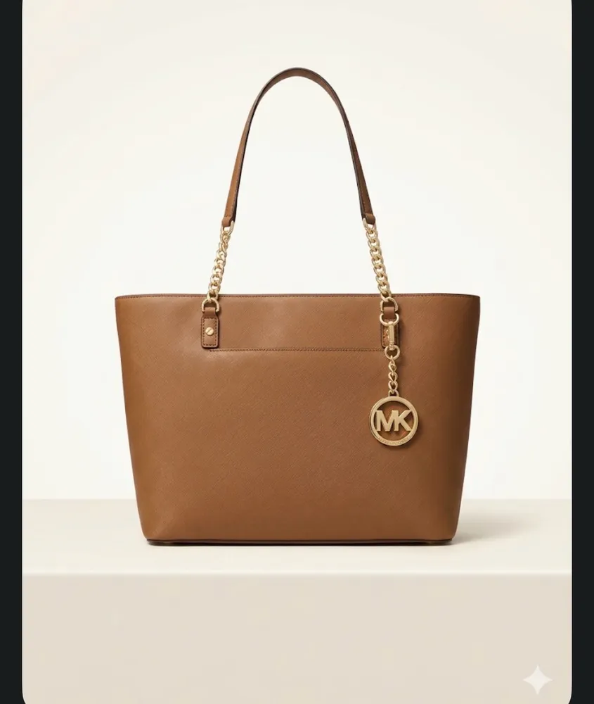 bolsa tote michael kors couro original