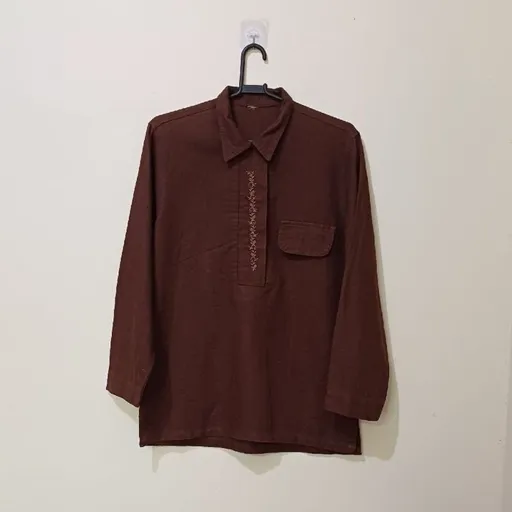 camisa de linho feminina