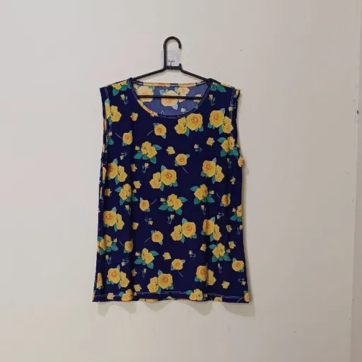 regata feminina floral