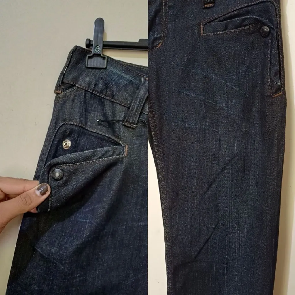 calça gótica vintage