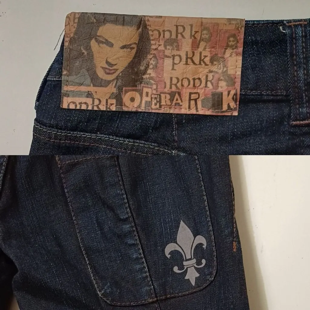 calça gótica vintage