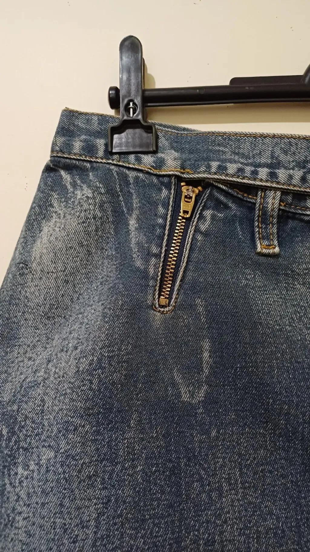 mini saia jeans estonada