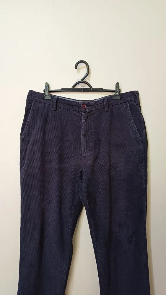 calça cotelê unissex