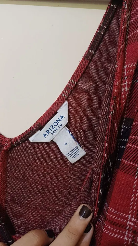 vestido xadrez feminino