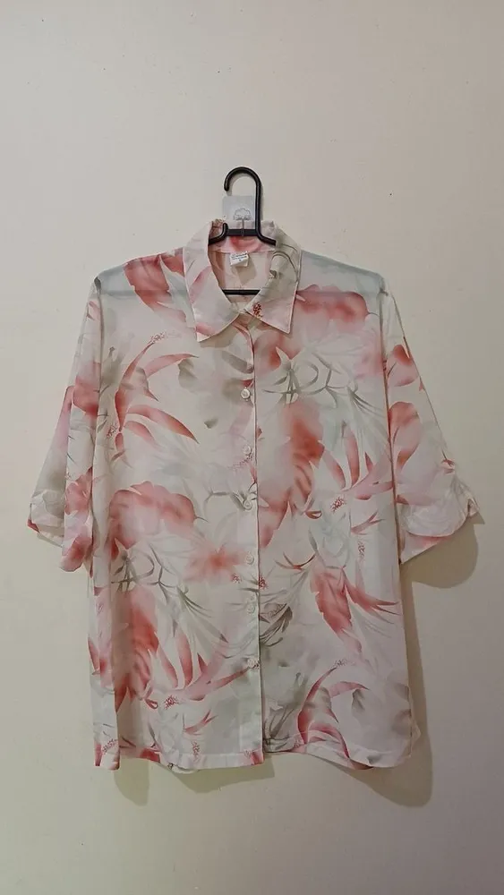 camisa social feminina antiga