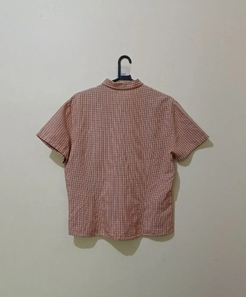 camisa feminina xadrezinha