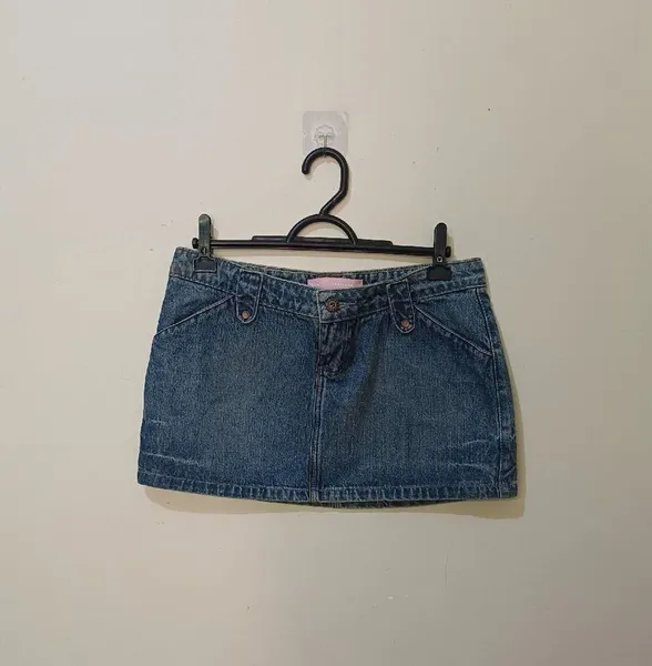 mini saia jeans joshua