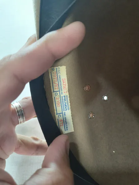 Chapéu Prada Safari vintage