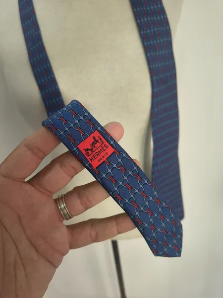 Gravata Hermès Seda