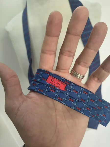 Gravata Hermès Seda