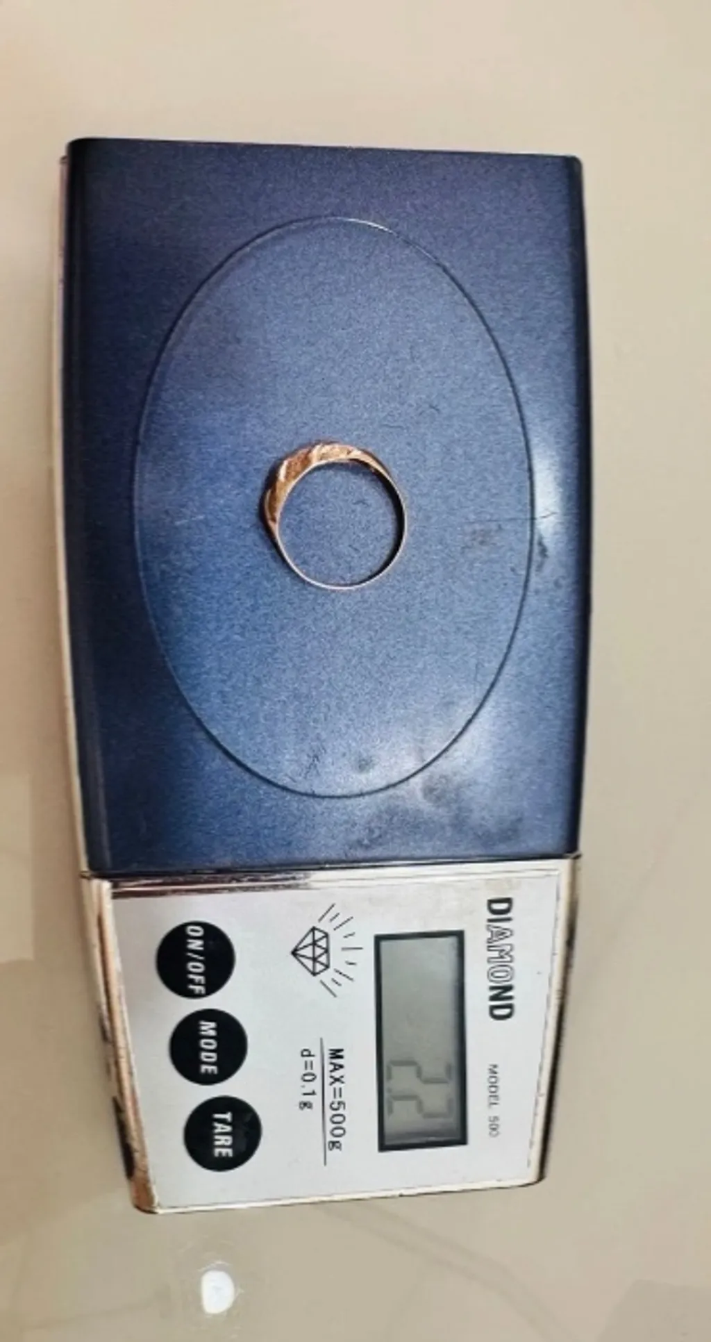 Anel ouro rose  10k 416