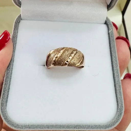 Anel ouro rose  10k 416