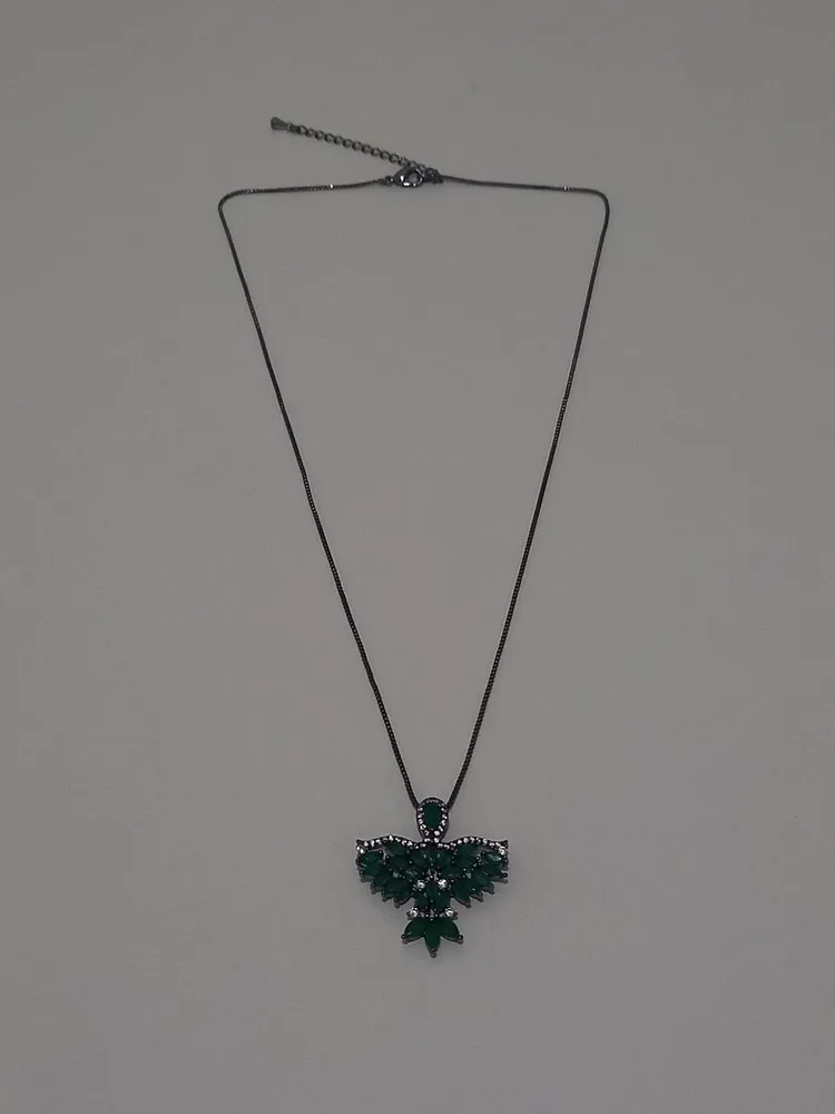 gargantilha verde