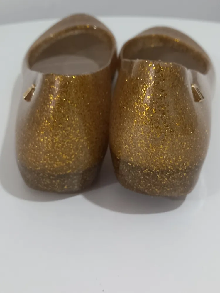 Melissa Ultragirm dourada co  gliter