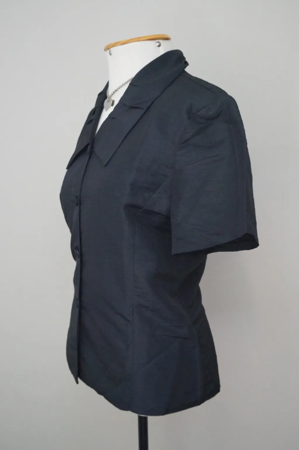 Camisa social feminina manga curta - 44