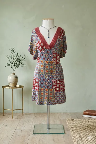 Vestido Estampa Mercatto