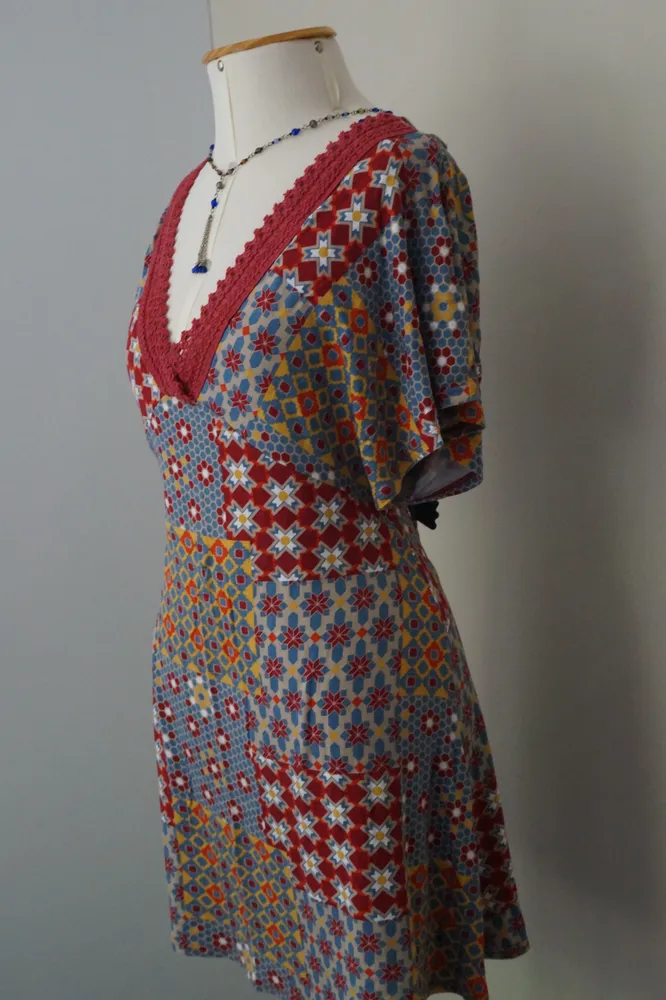 Vestido Estampa Mercatto