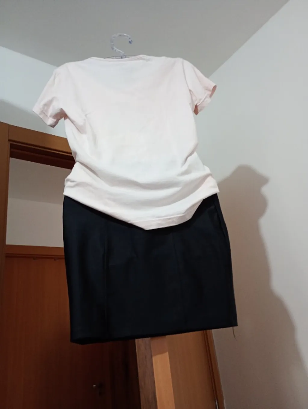 Combo t-shirt Amy Winehouse minissaia preta M