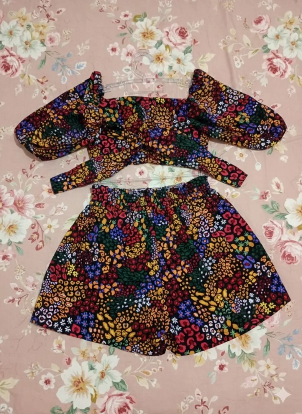 Conjunto feminino novo cropped e short M