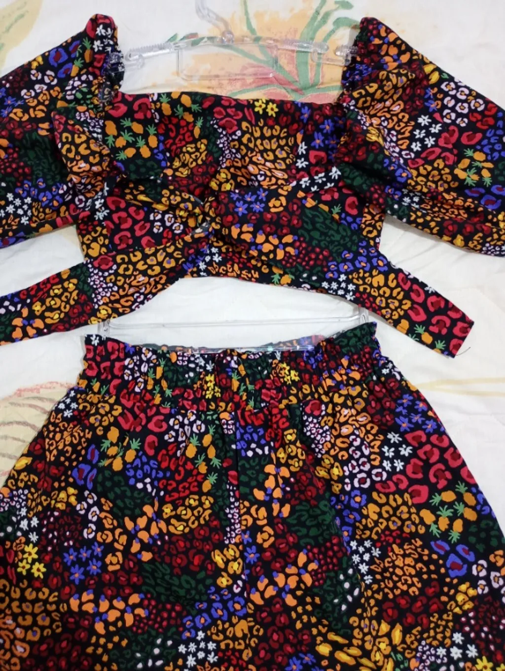 Conjunto feminino novo cropped e short M