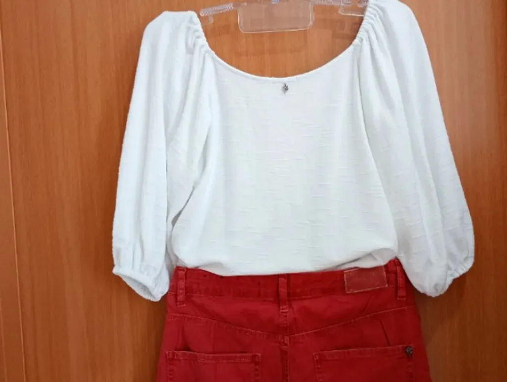 Combo Le Lis Blanc calça 38 + blusa M