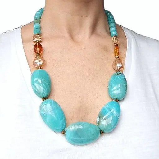 Colar turquesa