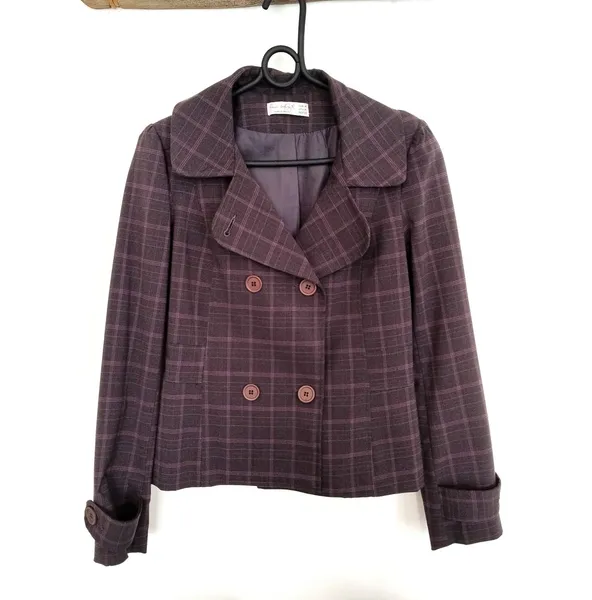 Blazer Xadrez Zara