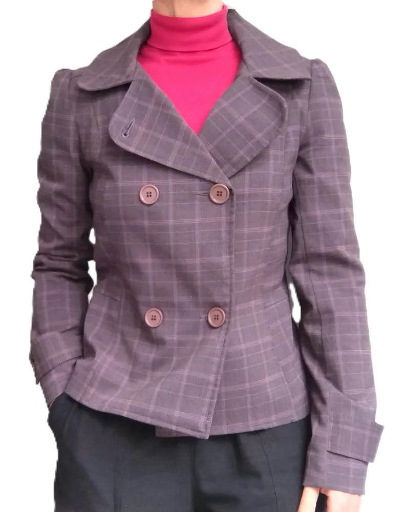 Blazer Xadrez Zara
