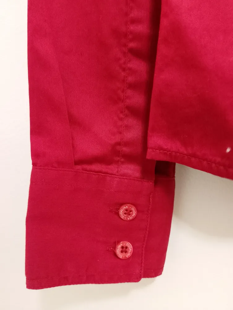 camisa dudalina em cetim e algodão egípcio f 34