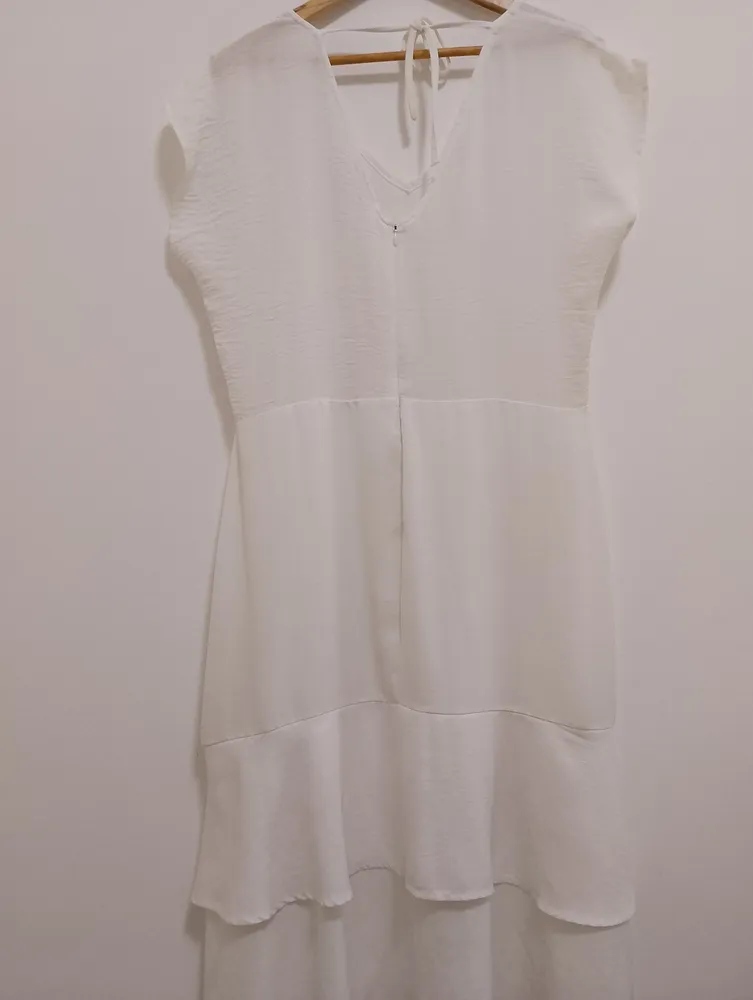 vestido longo marisa branco 46