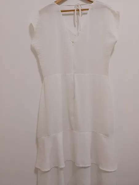 vestido longo marisa branco 46