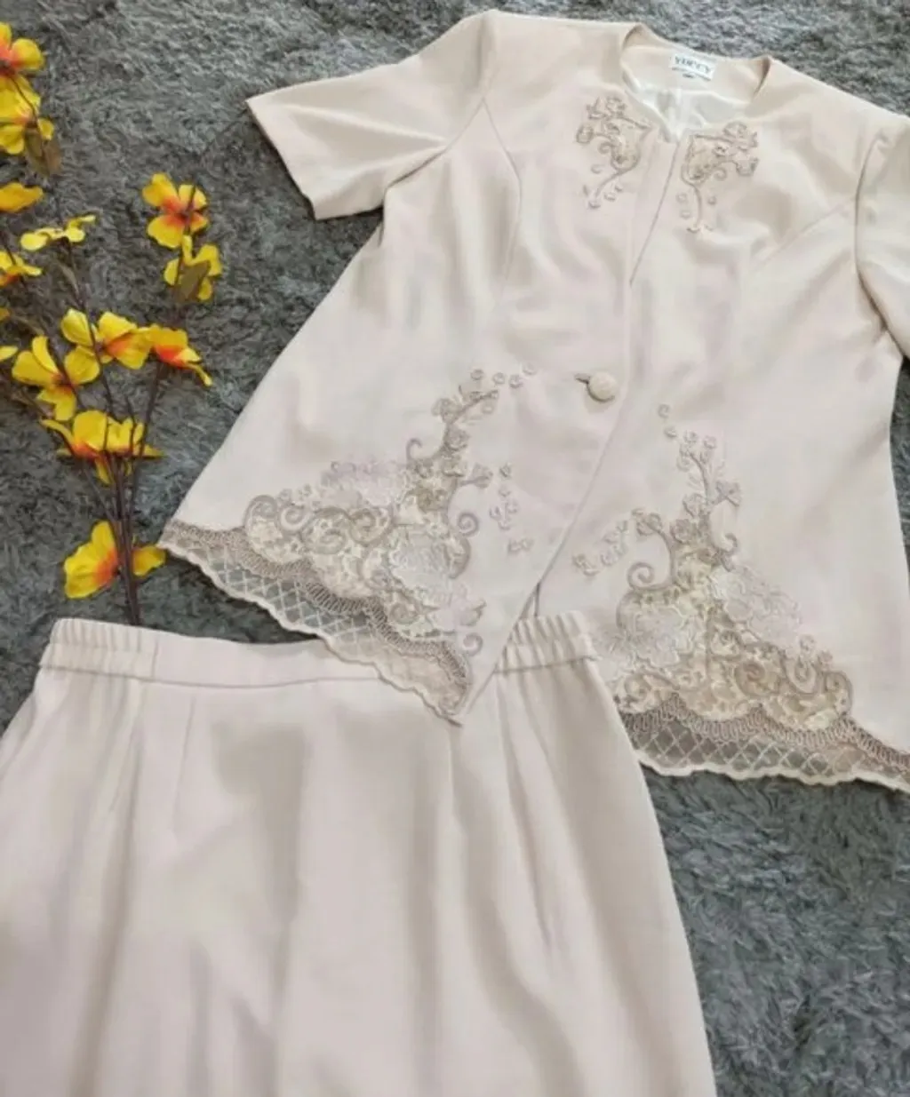Conjunto elegante feminino