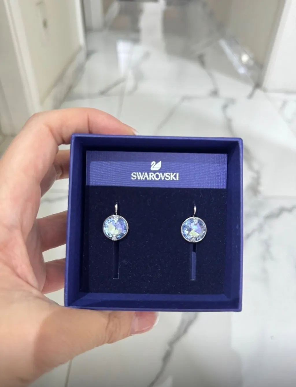 Brinco  Swarovski originais