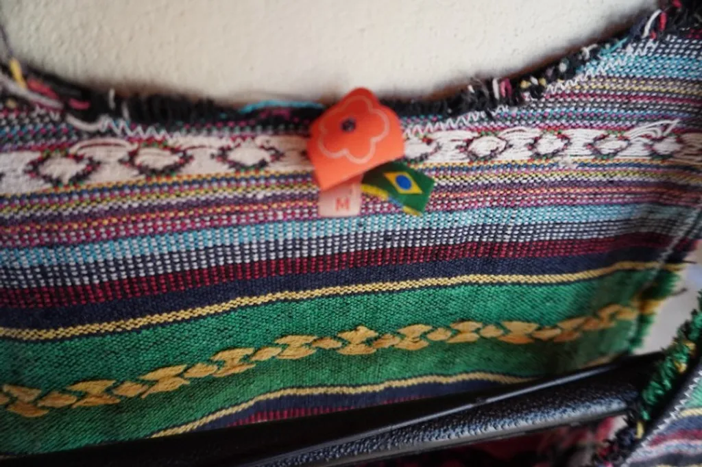 vestido farm tubinho etnico estampado