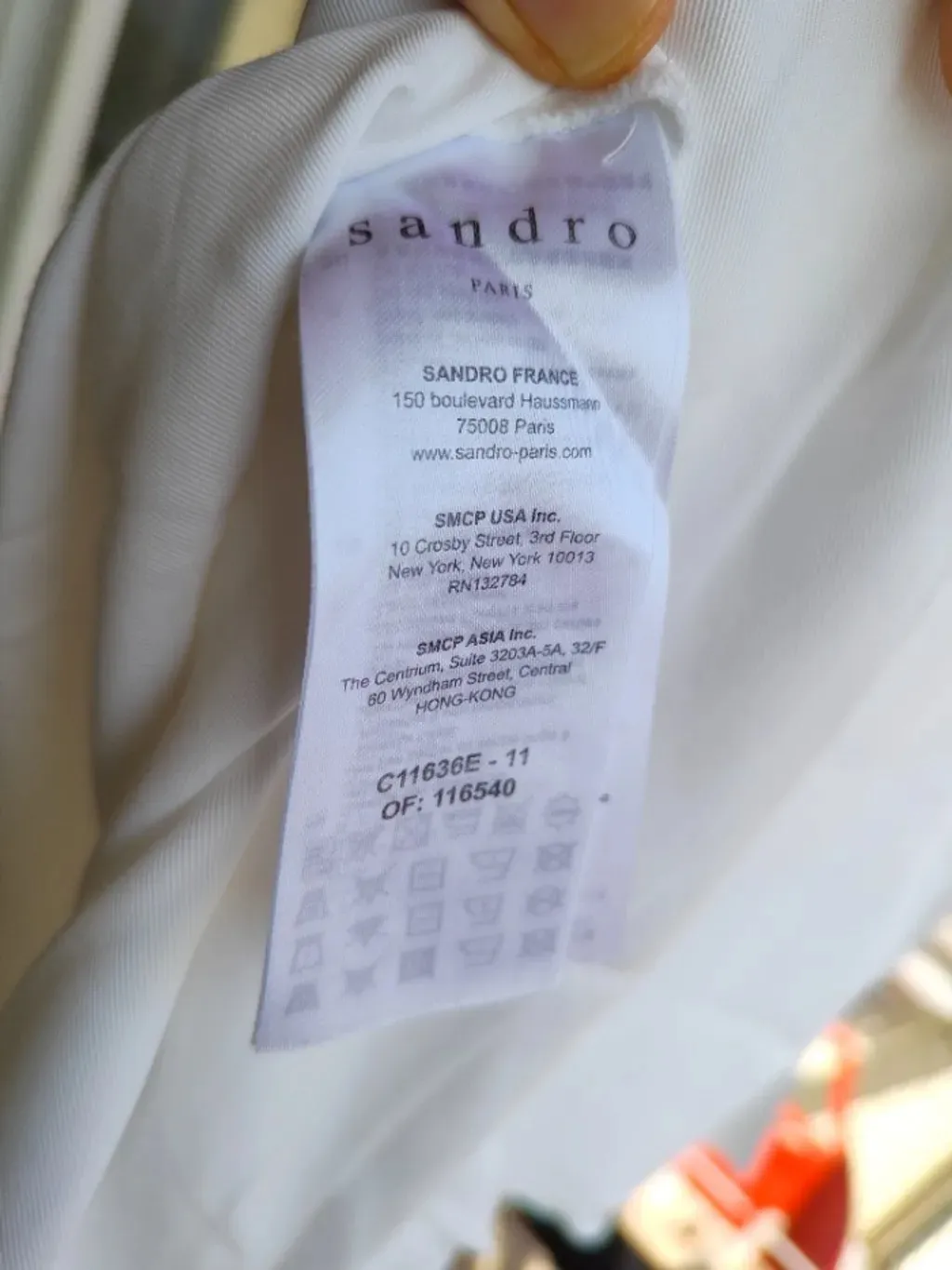 blusa sandro paris luxo